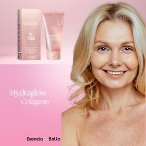 HydraGlow™ Masque au Collagène - Hydratation et Éclat en Une Application !