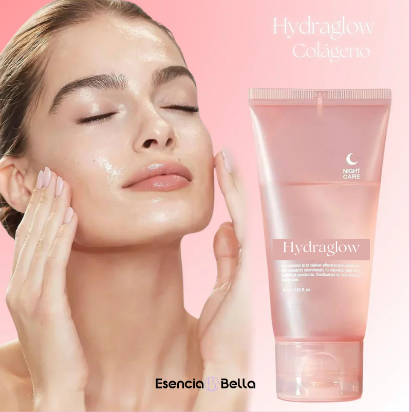 HydraGlow™ Masque au Collagène - Hydratation et Éclat en Une Application !