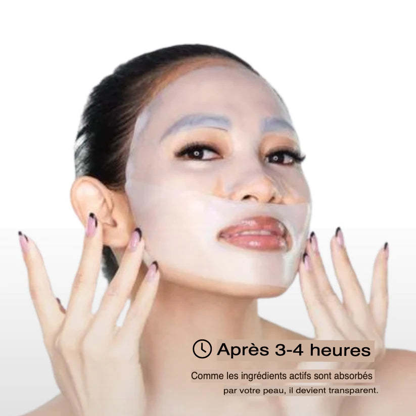 Masque Coréen au Collagène Revitabella - Hydratation et Éclat en Une Application